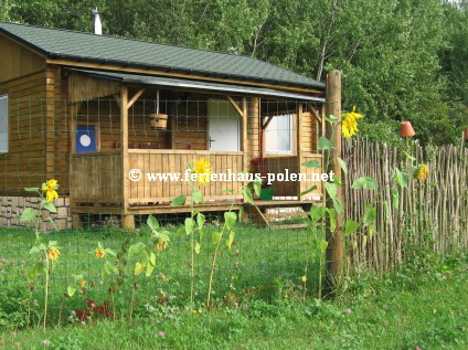 Ferienhaus Polen - Ferienhaus Amber in Blotno nahe Golczewo / See 