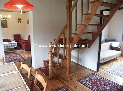 Ferienhaus Polen - Ferienhaus Zameczek in der Kaschubei/Polen