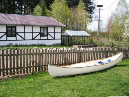 Ferienhaus Polen - Ferienhof Panderossa in Gwda Wielka an der Ostsee / Polen