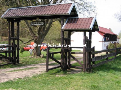 Ferienhaus Polen - Ferienhof Panderossa in Gwda Wielka an der Ostsee / Polen