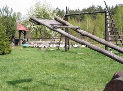 Ferienhaus Polen - Ferienhof Panderossa in Gwda Wielka an der Ostsee / Polen