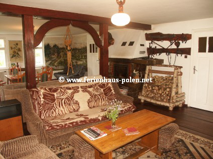 Ferienhaus Polen - Ferienhof Panderossa in Gwda Wielka an der Ostsee / Polen