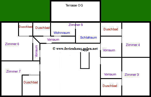 Ferienhaus Polen-Ferienhaus Gusthof Jagienki nhe Miedzyzdroje (Misdroy) an der Ostsee/Pole