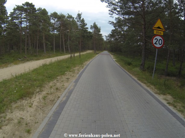 Parkplatz Strand Kopalino polnische Ostsee (8)