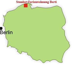 Ferienwohnung Polen - Ferienwohnung Berti in Kopalino nahe Danzig an der Ostsee / Polen