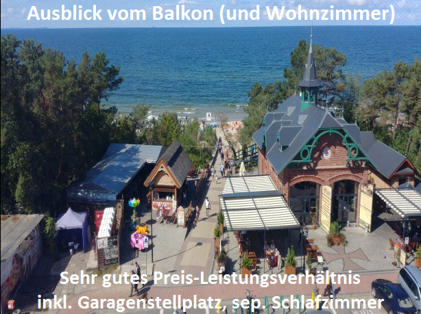 Ferienwohnung Meerblick Ostsee Polen Misdroy