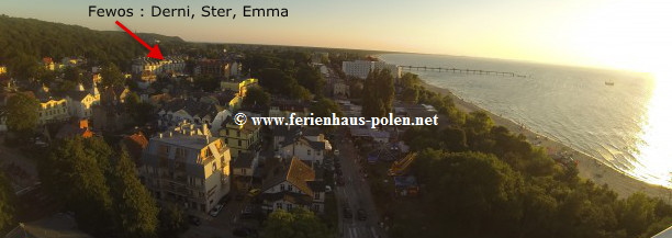 Ferienhaus Polen- Ferienwohnung Derni an der Ostsee/Miedzyzdroje