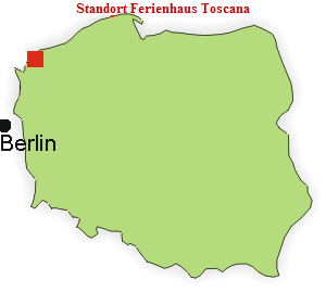 Ferienhaus Polen - Ferienhaus Toscana in Pobierowo an der Ostsee / Polen