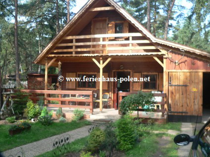 Ferienhaus Polen - Ferienhaus Waldfrieden in Pobierowo an der Ostsee / Polen