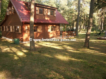 Ferienhaus Polen - Ferienhaus Waldfrieden in Pobierowo an der Ostsee / Polen
