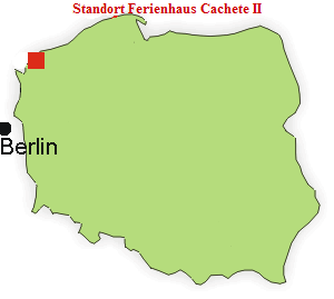 Ferienhaus Polen - Ferienhaus Cachete II in Pobierowo an der Ostsee / Polen