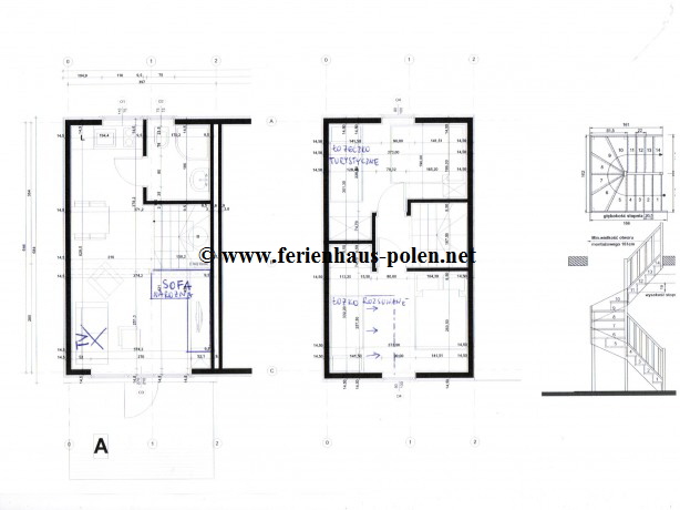 Ferienhaus Polen - Ferienhaus Seemanshuser in Pobierowo an der Ostsee/Polen