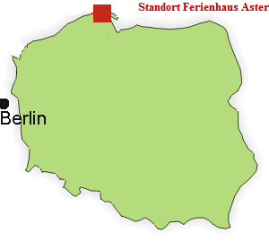 Standort Ferienhaus Aster