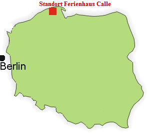 Ferienhaus Polen - Ferienhaus  Calle in Sasino nahe  Gdansk (Danzig) an der Ostsee / Polen