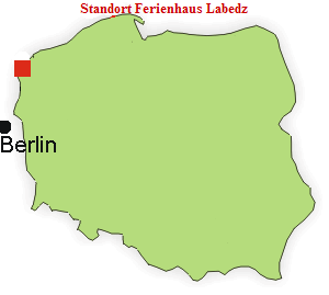 Standort Ferienhaus Labedz