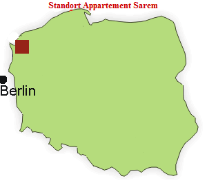 Ferienhaus Polen - Appartement Sarem in Szczecin/Stettin an der Ostsee / Polen