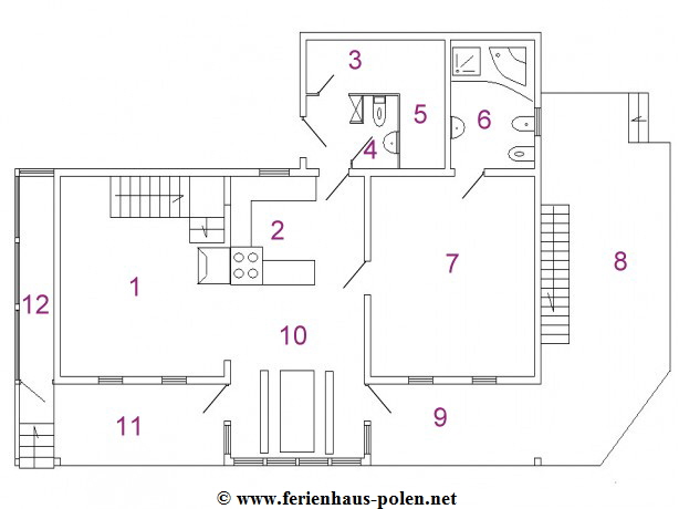 Ferienhaus Polen - Ferienhaus Millenium im Gebirge / Vortatraland (Tatra) / Polen