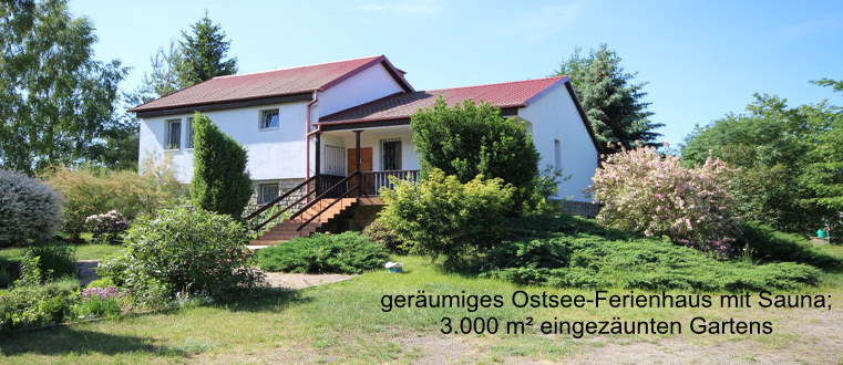 Ferienhaus an polnischer Ostsee mit Sauna - Insel Wolin (22a)1