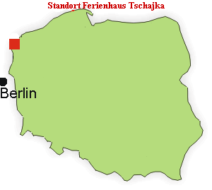 Standort Ferienhaus Tschajka