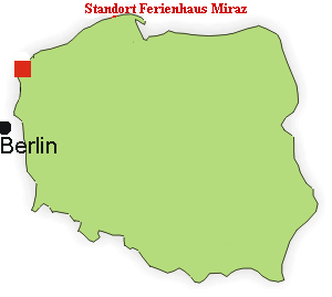Standort Ferienhaus Miraz