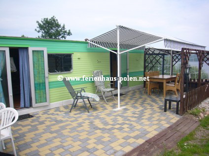 Ferienhaus Polen - Hollndisches Sommerhaus Iza am Zarnowieckie-See nahe Danzig an der Ostsee / Polen